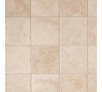 (5m(16'4") X 4m(13'1")-20m², Earth Cream Stone) Stone Effect Non Slip Vinyl Flooring For LivingRoom, Hallways, Kitchen