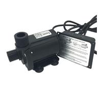 5M-17M 12V 24V Adjustable DC brushless Water Pump 1500L/H-3000L/H Large Flow Water Heater pressurized circulate Pump(12VPump n Adapter,EU,B Driver)