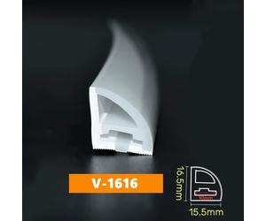 5M 1M LED Neon Rope Tube Recessed Thread-Free Flexible Silicone Casing Strip Lig