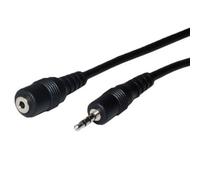 5m 2.5mm Mini Jack Male to Female Stereo Extension Cable/Lead - Xbox 360 Headset - Loops