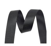 5M 20/25/32/38/50mm Nylon Webbing, Backpack Belt Binding Tape, Diy Sewing Binding Tape Accessories,Black,38mm