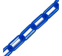 5m/25m Plastic Chain Barrier - 6mm/8mm Thickness | 8X Vibrant Colours (6mm, 5m, Royal Blue)