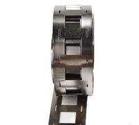 5M 2P 21700 Nickel Plated Steel Strip 0.15mm Thickness Spot Welding Tape Holder for Battery Pack Assembly, Smooth Finish Low Resistance Nickel Strip