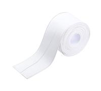 5m×3.8cm1 Roll Decorators Caulk White Self-Adhesive, Waterproof and Mildew Resistant Bathroom Sealant, Simple Seal for kitchens, sinks, bathrooms, bathtubs, toilets with sealing tools(White)