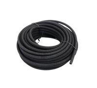 5m 4/8,12/16mm Perforated Water Pipe Rubber PE Black Hose Buried Underground Irregular Microporous Garden Irrigation(16mm)