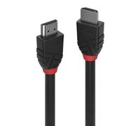 Lindy 5m HDMI Cable, LSZH PVC, High Speed 18Gbps, 4K 60Hz UHD Support, Gold Plated Connectors, Double Shielded, Black