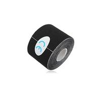 5M*5cm Kinesiology Elastic Tape Rope Sports Physio Muscle Strain Injury Support 1 Roll- Black