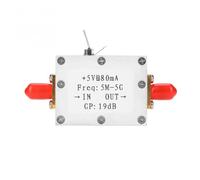 5M-5GHz Wideband Signal Amplifier Module - 19dBm Gain at 2GHz Low Noise Enhanced Signal