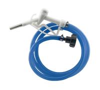 5M Adblue Dispensing Kit, White Metal Nozzle, 3/4" Barb Hose And S60X6 Ibc Tank Adapter, Braided 19mm Hose