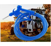 5M Adblue Stainless Steel Fuel Delivery Gun Set With Hose And S60X6 Adapter Blue Metal Design Kit For Ibc Tanks & Drums