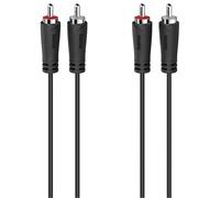 5M AUDIO 2 RCA TO 2 RCA LEAD; Alternative available 205093 (HAMA) Qty X 1