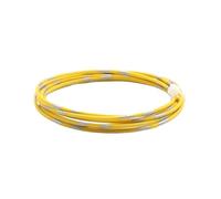 5m AVSS Automotive Wires Pure Copper Thin PVC Insulation Line 22/20/18/16/14/13 AWG Speaker Audio Cable Car Wire(Yellow,5m 20AWG)