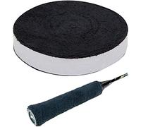 5M Badminton Tennis Racket Wrap Self-adhesive Big Reel Towel Grip Anti Slip Racquet Grip Sweatband Tape Wraps Racket Grip Tape Tennis Overgrip Absorbed Wraps (suitable for 9 grips)