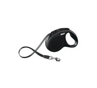 (5m, Black) Flexi New Classic Retractable Dog Cord