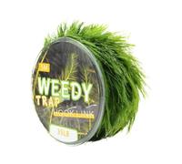 5m Camo Carp Fishing Line Feeder Rig Leadcore Leader | Imitates natural aquatic vegetation to blend seamlessly into for clear water for cautious carp fishing.