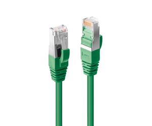 5m CAT6a S/FTP LS0H Snagless Gigabit Network Cable, Green