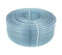 5m Clear Flexible Hose Pipe 10mm Inside Diameter / 13mm Outside Diameter. PVC Tubing Hose Pipe - Food Grade Plastic Tube - Suitable to use for Air, Water, Fuel and Food Lines