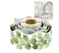 5M Display Borders for Classrooms,Bulletin Board Borders,Display Border Roll,Green Border,School Decoration Display Gree/n Leaf Border Rol/l,Wallpaper Bor/der,Borde/r Ro/ll,Eucalyptus,Yellowish Gr/een