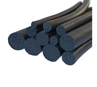5m EPDM Foam Round Seal Strip, Dia. 2/3/4/5.5/5/6/7/8mm Solid Sponge Cord, Anti-Collision and Shock Absorption Tape Round Stick, 1pcs(3mm)