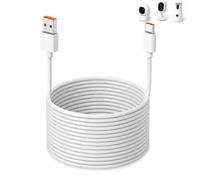 5m Extra Long USB C Cable, Power Extension Cord for Home Security Cameras | USB A to Type C Charging Data Sync Lead for Eufy Camera, Blink Mini 2, Ring Indoor Cam, Mi Smart 2K Camera, Ring Pan-Tilt