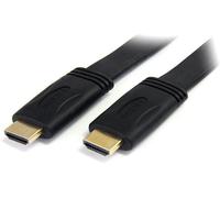 StarTech.com 5m Flat High Speed HDMI® Cable with Ethernet - Ultra HD 4k x 2k HDMI Cable - HDMI to HDMI M/M