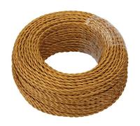 LEDSone 22cm Cone Shaped Industrial Wall Sconce Light Adjustable Plug in Wall Lamp with Yellow Brass Arm, Dimmer Switch and Lamp Shade for Restaurant and Any Other Special Places