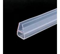 5M h/F/U Shape Glass Seal Strip Rubbe Bath Shower Door Window Weather Strips Draft Stopper for 6/8/10/12 MM Glass Sealing Strips-U-shaped-10mm-1M