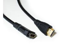 5m HDMI Extension Cable - High Speed, Ethernet & 4K Male to Female HD Socket Lead - Loops