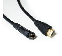 5m HDMI Extension Cable - High Speed, Ethernet & 4K Male to Female HD Socket Lead - Loops