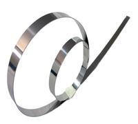 5M High Elasticity 301 Stainless Steel Strip - 0.1-1mm Thick, 5-30mm Wide For Home DIY(0.7x15x5000mm)