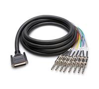 5m Hosa DTP 805 Balanced Snake Audio Cable - DB25 - 1/4" Jacks