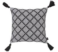 5M House of MV Minsk Set of 2 Cushion Covers | 100% Cotton | Boho Geometric Design with Tassels | Soft, Breathable & Durable | 45x45 cm | A Sophisticated Touch for Any Sofa, Bed & Home Décor