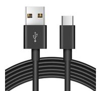 5M Long USB C Cable, Durable USB A to USB C Charging and Data Sync Cord, Power Extension Cable for Any USB-C Enabled Security Cameras Phones Tablets Switch Pro Controller and More(Black)