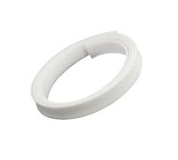 5m/lot Pure Colour Insulated Braid Sleeving Tight PET Wire Expandable Cable Sleeve Flame-retardant Nylon Braided Mesh Tube(White,12mm)