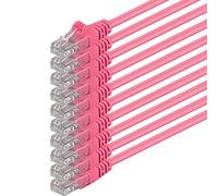 5m - Magenta - 10 pieces - (Pack) - CAT.6 CAT6 Ethernet LAN network cable 1000 Mbit/s patch cable