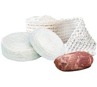 5m Meat Netting Roll,Size 18,Elastic Smoked Meat Poultry Ham Netting Meat Butcher Twine Net Roll Wrapping Net,Beef Netting Roll for Meat Cooking Meat Sausage Making