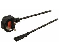 5m Metre Figure of 8 Mains Cable / Power UK Lead Plug Cord IEC C7 Fig Laptop
