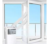 5m Mobile Air Conditioning Door Drain Seal Kit, Works With Every Mobile Air-conditioning Unit, With Zip And Hook Tape, Double Hose, Easy To Install, Suitable For Balcony Doors And Terrace Doors