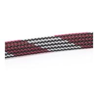5M Multicolor PET Insulated Braid Sleeving 2mm - 40mm Expandable Wire Cable Sheath Flame-retardant Nylon Braided Mesh Tube(Black White Pink,6mm)