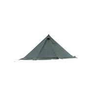 5M Oversized Tent With Chimney Hole With Snow Skirt Teepee Tipi Outdoor Camping Shelter 5-8 People(Green Flysheet)