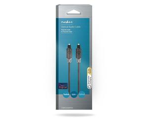 5m Pro Optical SPDIF Toslink Fiber Optic Cable Audio Signal Digital Lead