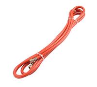 5m Propane Butane Gas Hose Pipe Lpg Camping Caravan BBQ Gas Bottle 20 Bar Maximum Pressure 6.3mm Thick Flexible with Solid Brass Connectors with 3/8" Female Left-Hand Threads