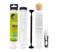 5m PVA Mesh Carp Fishing, 37mm Wide PVA Bags, Carp Fishing Accessories Kit