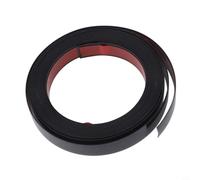 5M PVC Gap Filler Tape for Tile Edges - Waterproof Self Strip for Kitchen Backsplash & Bathroom Wall Corner Trim Black(Black 1.5cm Width)