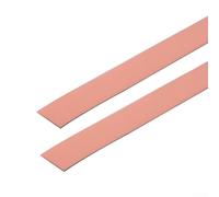 5M PVC Gap Filler Tape for Tile Edges - Waterproof Self Strip for Kitchen Backsplash & Bathroom Wall Corner Trim Black(Rose Gold 1.1cm Width)