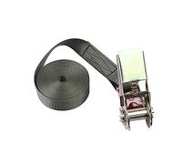 5M Ratchet Tie Down Lashing Strap with Metal Buckle Heavy Duty Tensioning Belt,400-800KG Grey Ratchet Straps