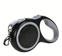 5M Retractable Dog Leash 16ft Tangle-Free Nylon Pet Lead with One-Handed Brake & Lock, Durable Comfort Grip Handle With Strong Retractable Leash for Small & Medium Dogs