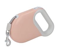 5m Retractable Dog Leash with Soft Grip Handle, Telescopic Control Tape for Outdoor Pets Walking, for Dogs, Puppies, and Canines (Pink)