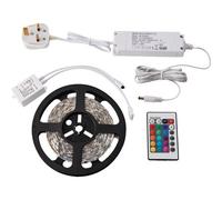 5M Rgb Tape Light Kit - 24W Led Driver - Remote Control - Flexible Lighting