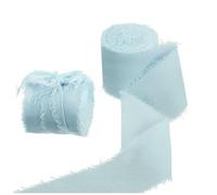5m/Roll Frayed Silk Ribbon Edged Wrinkle Chiffon Handmade Ripped Wedding Party Flower Bouquet Packing Decorations DIY Craft-10-4CMX5M